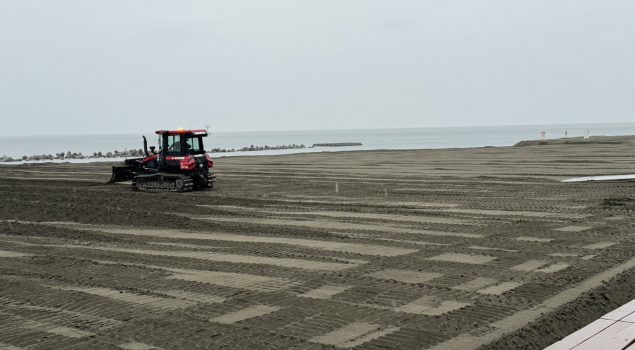 砂押工事について